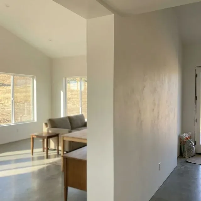 Drywall Painting & Priming process close-up